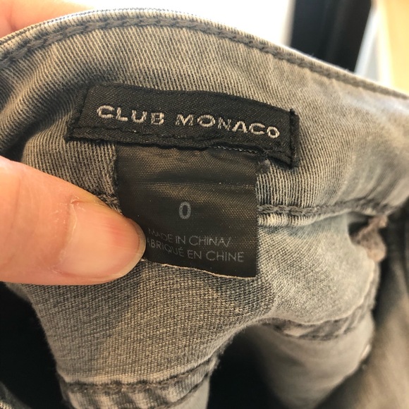 CLUB MONACO cute cropped chino pants - Picture 5 of 7